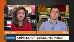 China's January Exports Rose 7.9% in Dollar Terms News Clip