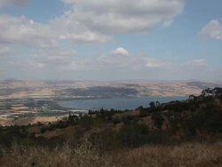 Sea of Galilee, Israel Stock Footage