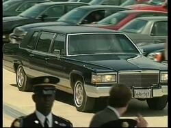 USA: NATO CHIEF LORD ROBERTSON News Clip