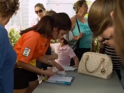 World Cup Sticker Albums Spark Fever For The Games Before Tournament Begins Stock Footage