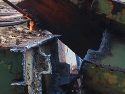 Cutting metal plates Stock Footage