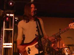 PERFORMANCE: The Whigs at T-Mobile Presents Google Music At Tao - Day 2 in Park City, Utah, on 1/21/2012 (Footage by WireImage Video/Getty Images Entertainment Video) Stock Footage