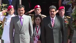 CLEAN : Oil giants Venezuela Qatar sign energy deals News Clip