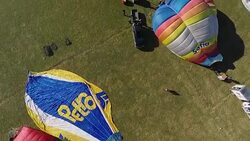 Balloons Bansko Stock Footage