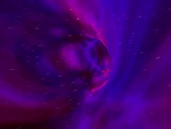 Travel through WormHole Stock Footage