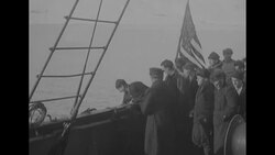 Richard E. Byrd boards the SS Chantier in Spitsbergen, Norway News Clip