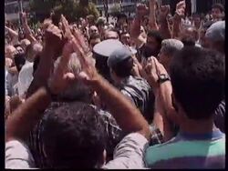 LEBANON: SIDON: DEMONSTRATORS AND ARMY CLASH News Clip