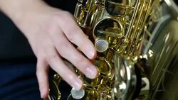 Saxophone Player Stock Footage