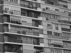 Madrid suburbs Stock Footage