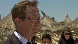 British ambassador laying wreath in Sousse News Clip