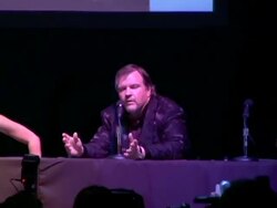 Meat Loaf 'Bat Out Of Hell III- The Monster Is Loose' Listening Party and Press Conference Stock Footage