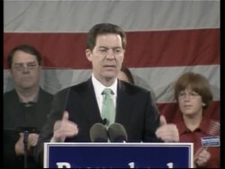 Republican Sen. Sam Brownback says he is running for president in 2008 Instructional Video