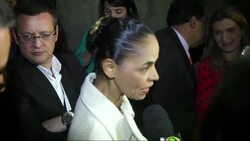 Dilma Rousseff face-to-face with rival Marina Silva News Clip