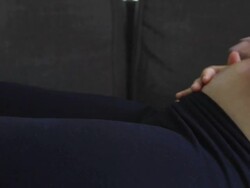 Expecting Mother Stock Footage