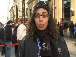 VOICED: General public take medals at Winter Games News Clip