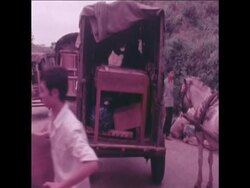 SYND 21 6 78 REFUGEES FROM VIETNAM CROSS INTO CHINA News Clip