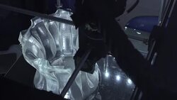 3D Printer printing a vase Stock Footage