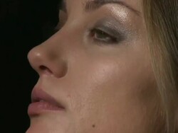 Smokey eyes Stock Footage