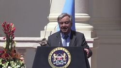 CLEAN : UN Secretary General meets Kenyan President News Clip