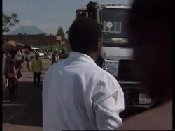 RWANDA: GISENYE: HUTU REFUGEES FLEE CAMP AS FIGHTING DRAWS CLOSER News Clip