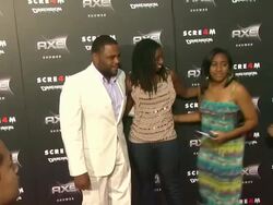 Anthony Anderson at the AXE Shower Presents The World Premiere Of 'Scream 4' at Hollywood CA. (Footage by WireImage Video/GettyImages) Stock Footage