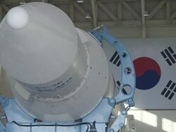 MS View of Naro Korean Space Rocket / Goheunggun, Jeollanam-do, South Korea  Stock Footage