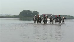 Outdoor Swimmers in Bury News Clip
