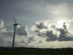 wind turbine windmill Stock Footage