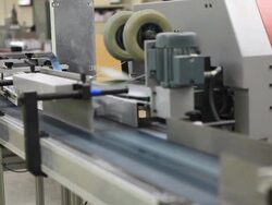 Printing out books Stock Footage