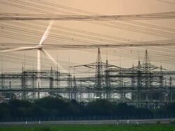 Electricity supply Stock Footage
