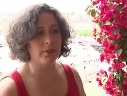 Cannes Film Festival 2009: My Neighbour, My Killer Interview Stock Footage