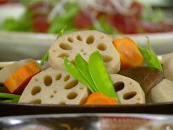CU Japanese food/ Tokyo, Japan Stock Footage