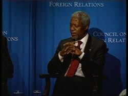 UN chief on Spain and Iraq News Clip