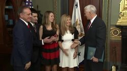 Trump Secretary of VA And Head of SBA Sworn In News Clip