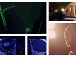 DJ at work (Splitscreen) Stock Footage