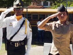 Veterans Day Parade Winds Through Miami Beach Stock Footage