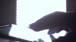 Woman using Tablet for social networking Stock Footage