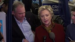 VOICED : Clinton: Ni siquiera pienso en responderle mas a Trump News Clip