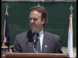 Groundbreaking ceremony for Sept 11 memorial News Clip