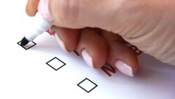 Voting... Stock Footage