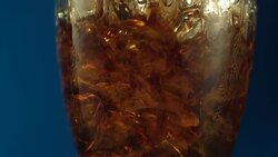 Beverage splash Stock Footage