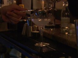 London Bar at Night News Clip