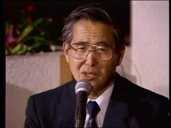 ARGENTINA: ALBERTO FUJIMORI VISIT News Clip