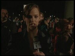 Jennifer Garner 'electrified' Las Vegas by attending the premiere of her new movie News Clip