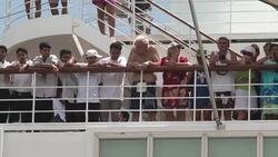 VOICED: Fin del crucero-calvario News Clip