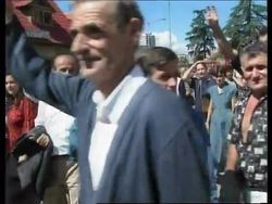 Albania - Anti-government demonstration News Clip