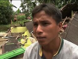 Survivor of landslide talks about his ordeal News Clip