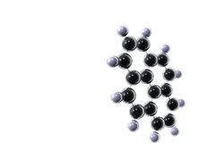 Pyrene molecule Stock Footage