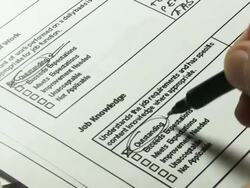 Job performance Stock Footage