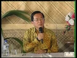 Taiwan president visits, speaks on China-Taiwanese relations Instructional Video